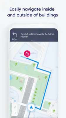 Navin – Navigate Indoors & Out android App screenshot 1
